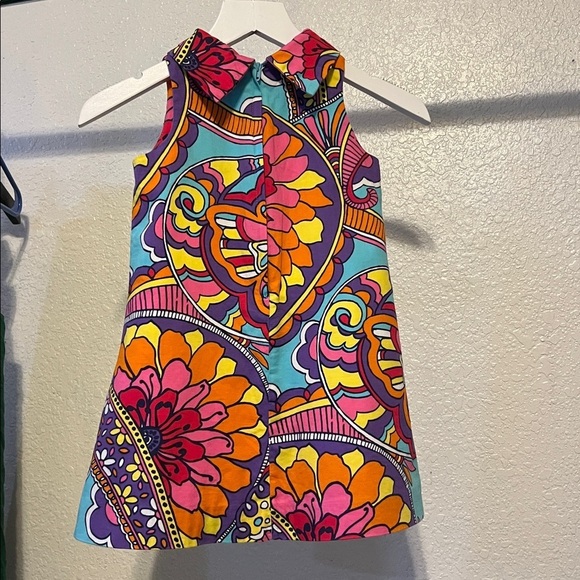 BOGO Lilly Pulitzer Pink label psychedelic print dress size 3 girls - Picture 2 of 7